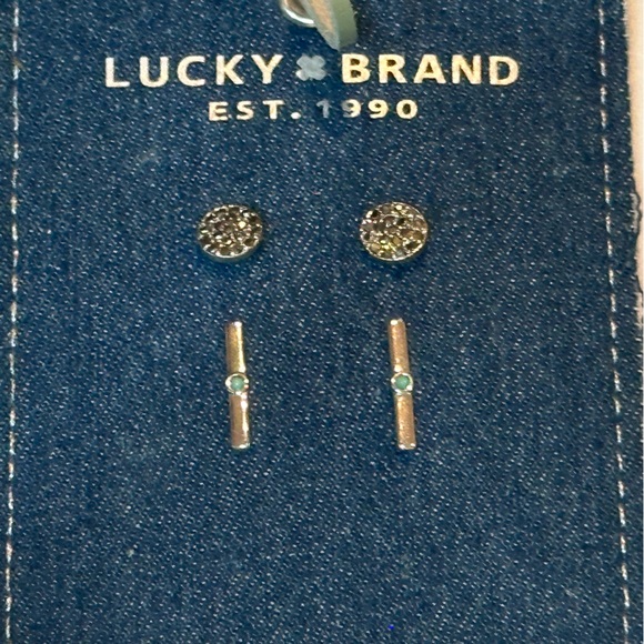 NWT Vintage Lucky Brand Stud Earring Set - Picture 4 of 10